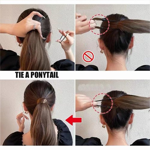 3PCS Hair Ties Wig Braided Mini Rubber Bands Braided Wig Hair Tie Faux Wig Elastic Hair Band Ponytail Holders Rope Ring for Women Girls 3 Colors(Straight）