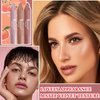 BKPPLZP 3 Pcs Matte Nude Lipstick Set,Lip Crayon Lipstick for Women Velvet Smooth Lip Gloss Stain Non-Stick Cup Lip Stick,Moisturing Long Lasting Waterproof Lipstick Lip Makeup(Set A)