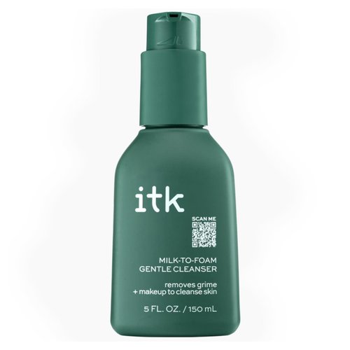 ITK Milk-To-Foam Gentle Cleanser for Women - 5 oz Cleanser