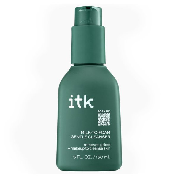 ITK Milk-To-Foam Gentle Cleanser for Women - 5 oz Cleanser