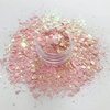 15 Grams/jar -Pink Changeable Chunky Mixes Sequins Glitter - Festival Rave Beauty Makeup Face Body Nail Art Tumbler Decoration PCM60