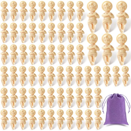 JUXINGDAZYF Baby Jesus Figurine 1.5'' King 72Pack Cake Figure with Gift Bag Resin Mini Jesus Figures Figurines Party Cake Toppers Decorations Religious Gifts