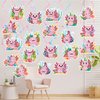 32Pcs Axolotl Hanging Swirl Birthday Party Supplies Swirl Axolotl Ceiling Hanging Decoration for Axolotl Birthday Party Hanging Ornaments Decoration