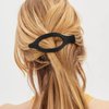 Canitor 4 PCS Hair Clips for Women - Flat Claw Clips for Thick Thin Hair, Matte French Alligator Clips for Girls