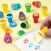 DMIGHT Jungle Safari Party Favors 20 PCS Wild Animals stamps for Kids Birthday Gifts, Zoo Animal Stamps for Kids, Self Inking Stamps for Kids