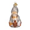 Old World Christmas Ornaments: Wildlife Animals Glass Blown Ornaments for Christmas Tree, Hungry Squirrel