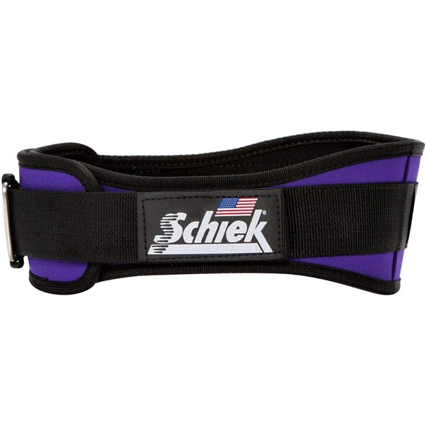 Schiek Sports Model 2004 Nylon 4 3/4" Weight Lifting Belt - Small - Purple