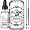 Herbalicious Hyaluronic Acid Serum – Hyaluronic Acid Serum for Face – Paraben-Free Pure Hyaluronic Acid – Moisture Boost Hydrating Serum – Anti-Aging Serum for Fine Lines, Wrinkles – 2oz