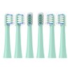 Replacement Toothbrush Heads Compatible with Colgate Hum Connected Smart Battery Toothbrush Refill Head, Green, 6 Pack