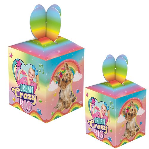 10Pcs Jojo Siwas Party Gift Bags, Jojo Candy Box Party Supplies Birthday Decoration Gift Bags Jojo Birthday Party Decoration