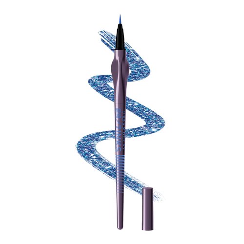 Urban Decay 24/7 Inks Liquid Eyeliner Pen – Water-Resistant, Smudge-Proof – Up to 24HR Wear – Ergonomic Grip – Vegan & Cruelty Free – Hi-Energy (Blue Shimmer, Brush Tip)