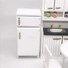 SXFSE Dollhouse Decoration Accessories,Mini Dollhouse Furniture Refrigerator Miniature Living Room Pretend Play Toy