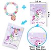 UMEELR 28 Packs Unicorn Valentines Day Cards with Rainbow Bracelets for Kids Classroom Prizes, Valentine's Party Favors Toys for Girls and Valentine School Exchange Gifts Greeting Cards