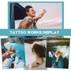 Tattoo Practice Skin and Transfer Paper - WZPB 20Pcs Fake Skin 3MM and Stencil Transfer Paper Kit Include 10Pcs Tattoo Fake Skin and 10Pcs Tattoo Stencil Paper for Beginners and Experienced Artists