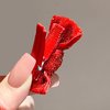 10PCS Velvet Hair Bows Clips for Baby Girls Baby Hair Clips Baby Bows For Girls Adorable Mini Bows for Infant Fine Hair Soft Velvet Non-Slip Alligator Clips Hair Accessories for Toddlers Babies