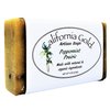 California Gold Artisan Soaps Peppermint Prairie Bar Soap-Natural and Organic made with Wheat &Barley Grass. 1-4 oz. bar