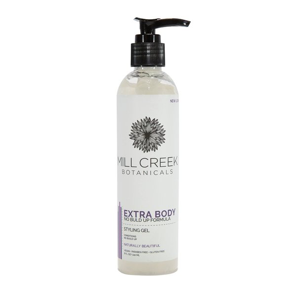 Mill Creek Natural Styling Gel- Extra Body - 8 fl. oz/ 240 ml.