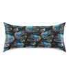 Monster Truck Tires Pillow Covers Silk Pillowcase for Hair and Skin Soft Breathable Smooth Cooling Satin Pillowcase Standard Size Pillow Case for Sleeping Women Boys Girls Room (20x26 Inch)
