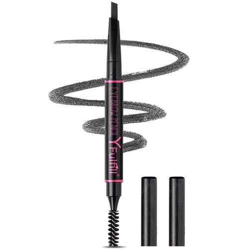 Yfulfill Black Eyebrow Pencil Waterproof, Eye Brow Pencils for Women Black, Eye Pencil Black, Brow Pencil Black, Eyebrow Pen Black, Black Eye Brow Pencils for Women