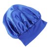 Tergy 12pcs Satin Bonnet Caps for Women Solid Color Hair Bonnets for Sleeping Elastic Band Bonnet Hats for Black Women Hair Care