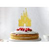 Castle Cake Topper Princess Cake Topper Castle Theme Birthday Party Decoration Princess Party Supplies Princess Happy Birthday Cake Decoration for Girls Princess Baby Shower Supplies