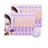 Hydrogel Sheet Lavender Petals Sheet Mask,Face Mask Skin Care,Hydrating & Soothing Facial Mask for All Skin Types 12 Pack