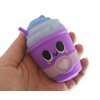 Frappe and Bubble Tea Set - 2 Ice Cream Drink Squishy Squeeze Stress Ball Soft Doh Filling - Like Shaving Cream - Sensory, Fidget Toy (Random Colors)