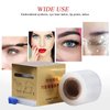 2 Packs Preservative Film Disposable Eyebrow Plastic Wrap with Microblading For Professional Eyebrow Lips Permanent Make Up Supplies Wrap Cover Tape Roll