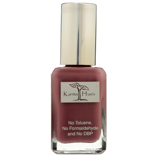 Karma Organic Natural Nail Polish-Non-Toxic Nail Art, Vegan and Cruelty-Free Nail Paint (Wine O'clock)