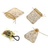 Wedding Favors Small Gift Bags, 100pcs 3.9x4.7 Inch (10x12cm) Gold Organza Bags for Party Favor Bags Small Business Candy Bags Mesh Bag (Gold, 3.9''x4.7'')