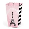 Paris, Ooh La La - Paris Themed Baby Shower or Birthday Party Favor Popcorn Treat Boxes - Set of 12