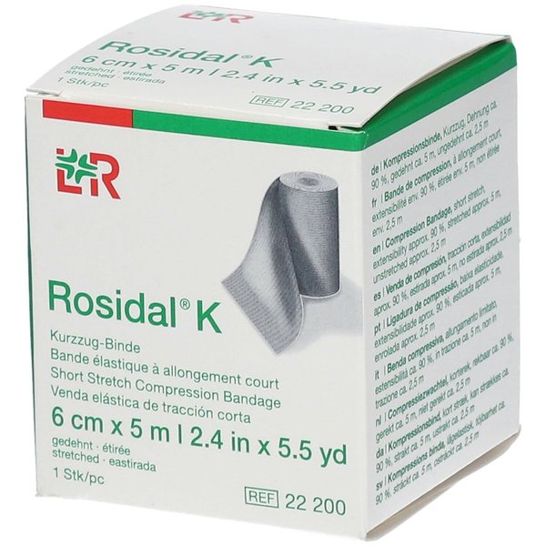 Rosidal K 6cm x 5m Shorth Stretch Bandage