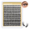 Natural Lash Clusters 10-22mm Lash Extension Wispy Lash Clusters Manga lashes C Curl Long Individual Lashes Clusters Super Soft DIY Eyelash Extension by FOINEMYED