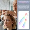 2Pcs Rainbow Hair Combs Salon Hairdressing Comb Tail Comb Rainbow Tail Comb -Static Fine Tooth Comb for Teasing Back Combing Travel