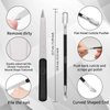Ingrown Toenail Pedicure Tool Kit 6pcs, Ingrown Toe Nail File and Lifter Nail Pusher Pedicure Knife Set, Sharp Blade Nail Knives Kit Professional, Foot Repair Kit Stainless Steel for Nail Care