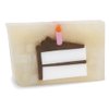 Primal Elements Bar Soap in Shrinkwrap, Birthday Cake, 6 Ounce