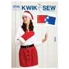 Kwik Sew K3743 Apron Sewing Pattern, Oven Mitt