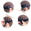 10PCS Elastic Bands For Wig Adjustable Elastic Band For Wigs Adjustable Wig Bands For Making Wigs Adjustable Elastic Wig Straps Wig Band Strap For Wigs Sewing in Wig (1 x 12 Inch)