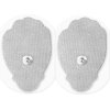 Easy@home 16 2"x3" Reusable Adhesive Electrode TENS Pads for TENS Electronic Pulse Massager in Hand Shape, 510K Cleared for Over The Counter (OTC) Use