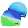 Aegend Kids Swim Cap (Age 4-8), 2 Pack, Blue & Green