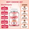 Glorithiventa Booty Gummies for Women, BBL Gummies Contains CurvaBoost BBL Herb Blend & Creatine Monohydrate for Booty, Curves & Energy, Zero Sugar, Vegan, Peach Flavor - 60 Gummies