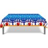 3 Pcs Bowling Disposable Tablecloth, Sports Ball Table Cover Party Tablecloth, Bowling Birthday Party Decoration Beach Plastic Table Cover, 54 x 87 inches