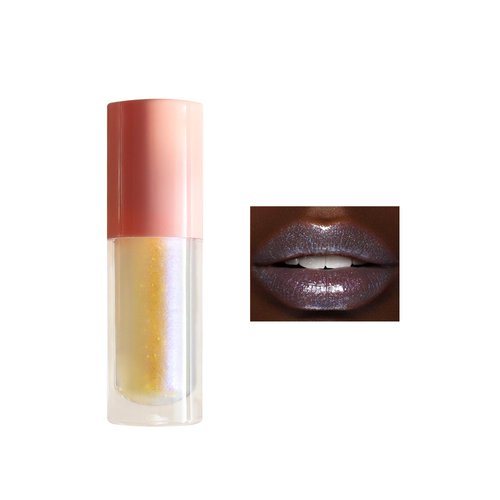 Super multichrome shine Lip Gloss,Glitter Waterproof Lip Gloss, Holographic Lipgloss,Fuller-Looking Lips,Easy Application,Moisturizing,Vegan & Cruelty Free Shinning Lip Gloss Set (#16, standard)