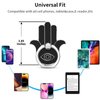 TACOMEGE Hand Phone Grip Holder, Evil Eye Phone Ring Stand Compatible with Smartphone, Tablet, E-Reader, Etc (PHGR-BK)