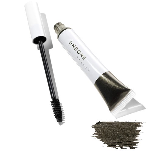 Undone Beauty Light On Multi-Dimensional Holographic Black Mascara with Light Reflecting Pigments for Lighting Up Dull Lashes - Vegan and Cruelty Free - Black Gold