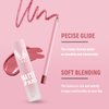 VIOLA HOUSE Lipstick Lip Liner Set, Matt Lipstick Liquid, Lip Liner Waterproof and Non-Fading, Nude Lip Liner Lip Gloss. (5)