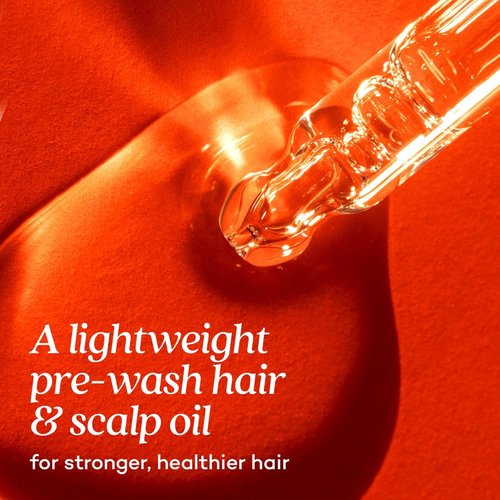 Fable and Mane Hair Oil - HoliRoots Strengthening Serum for Damaged, Frizzy Hair with Ashwagandha, Castor Oil & Scalp Treatment - 1.8FL oz