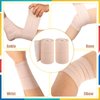 4 Rolls Elastic Tape Adhesive Elastic Tape Self Adhesive Bandage Wrap Flexible Stretch Bandages for Sports Ankle, Knee and Wrist Sprains Animal Pets, 5 Yard (4 Inch in Width)