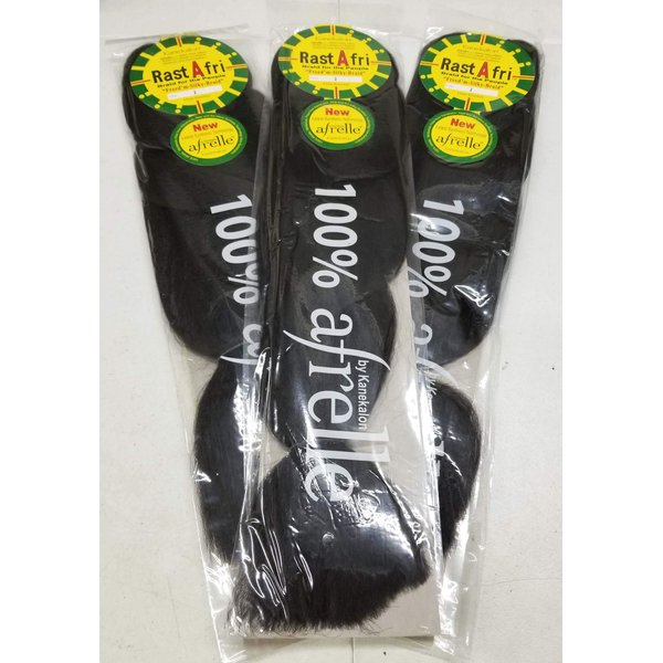 Rasta Fri Braids ( Pack of 3 ) Dark Brown / #2