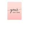 Andaz Press Personalized Blush Pink Rose Elegant Party Collection, Lip Balm, Your Text Here, 12-Pack, Custom Party Favors Decor